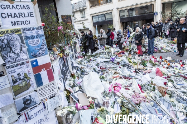 Je suis Charlie, Paris, J+7