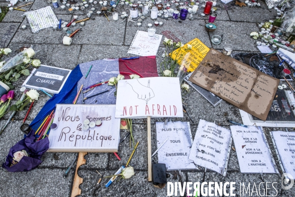 Je suis Charlie, Paris, J+7