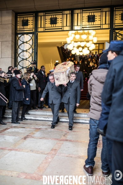 Cérémonie en mémoire de Bernard Verlhac dit Tignous