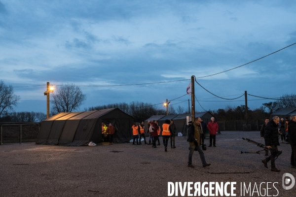 Ouverture du centre d accueil de jour aux migrants de Calais