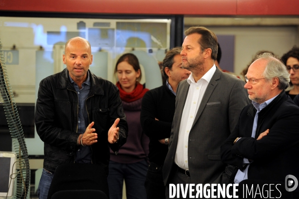 Bruno LEDOUX actionnaire de Libération s adresse au personnel du journal