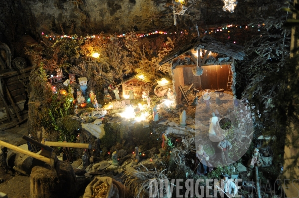 Le Circuit des crèches de Noel à Luceram