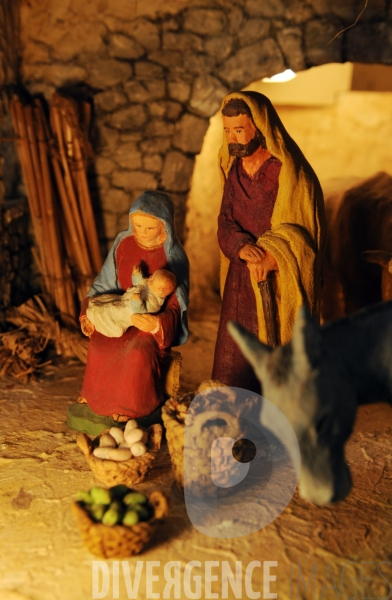 Le Circuit des crèches de Noel à Luceram