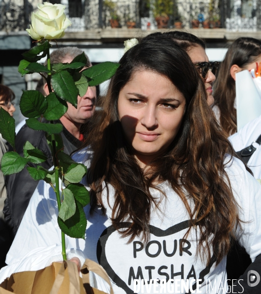 Marche blanche a marseille