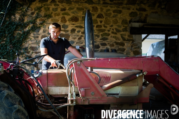 Clément Beucher, maraîcher bio en Mayenne (53)