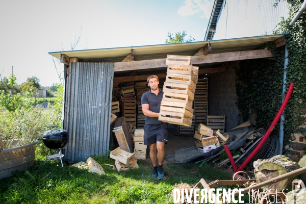 Clément Beucher, maraîcher bio en Mayenne (53)