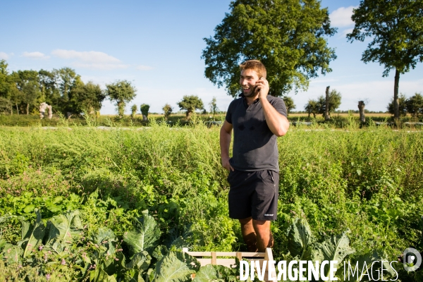 Clément Beucher, maraîcher bio en Mayenne (53)