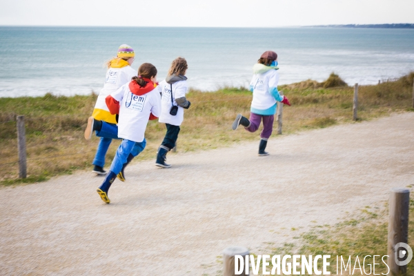 Opération de nettoyage des plages en Bretagne