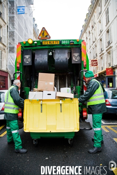 Le tri sélectif à Paris