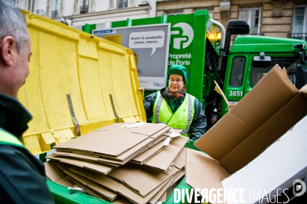 Le tri sélectif à Paris