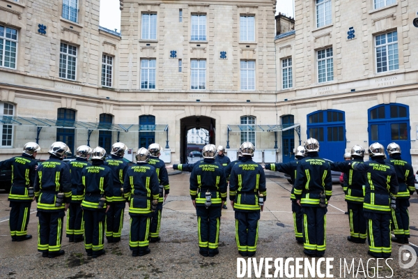 Les pompiers de Paris