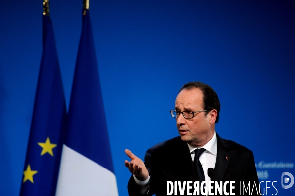 Farnçois Hollande à Tulle pour ses voeux aux corrèziens