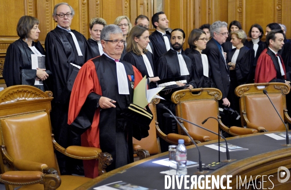 Audience solennelle de rentrée du Tribunal de grande instance de Paris