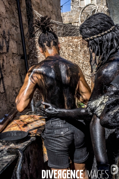 Mandingues, carnaval de Mindelo au Cap-vert