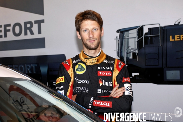 Romain GROSJEAN au Trophée Andros.