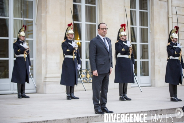 Elysée, 16 janvier 2015