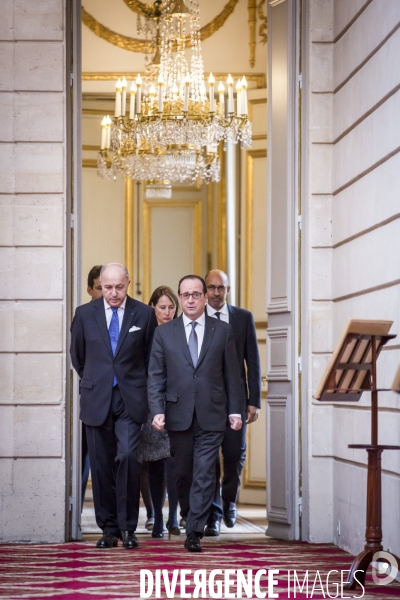 Elysée, 16 janvier 2015