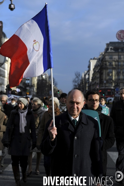 Marche pour la vie. Contre le dérèglement bioéthique.