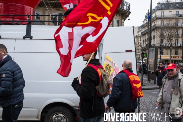 Manifestation contre la  loi Macron , Paris