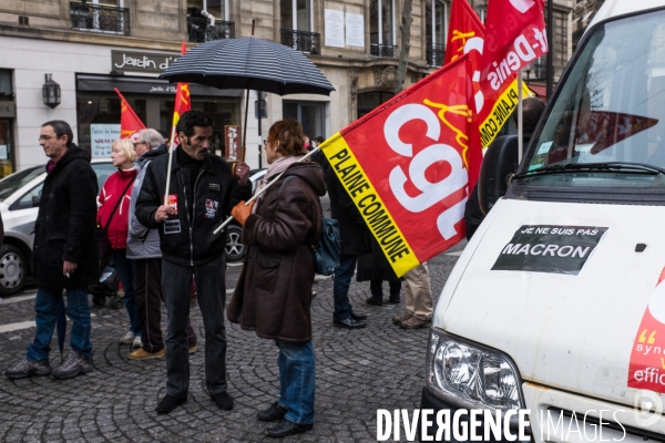 Manifestation contre la  loi Macron , Paris