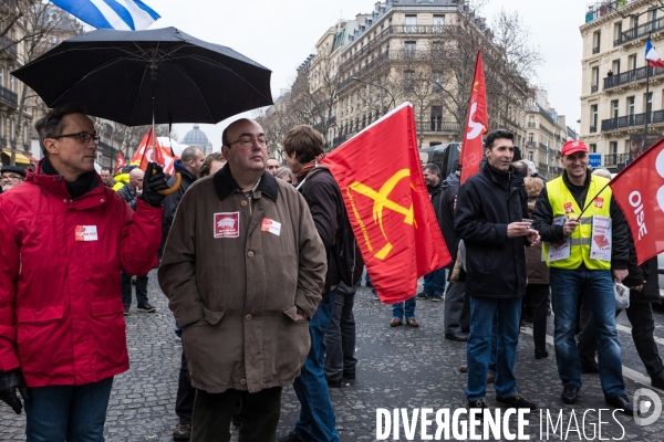 Manifestation contre la  loi Macron , Paris