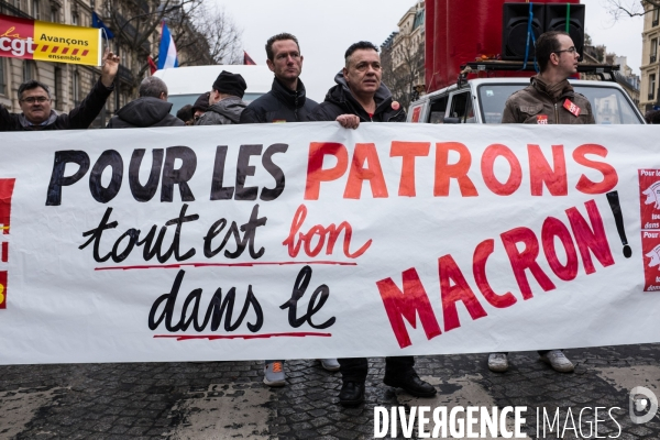 Manifestation contre la  loi Macron , Paris
