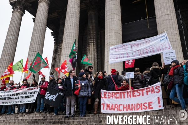 Manifestation contre la  loi Macron , Paris