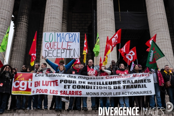 Manifestation contre la  loi Macron , Paris