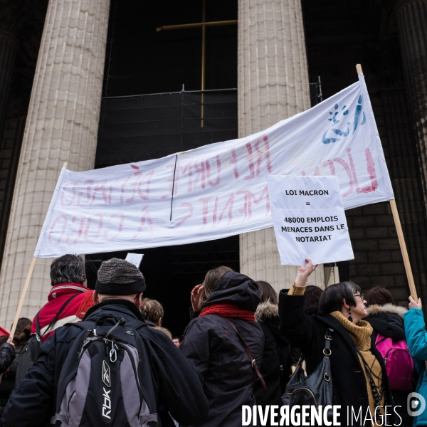 Manifestation contre la  loi Macron , Paris