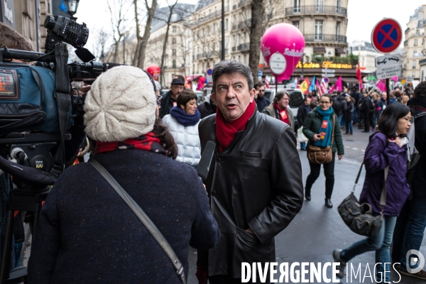 Manifestation contre la  loi Macron , Paris