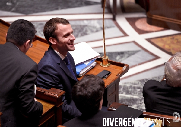 Débat sur le projet de la loi Macron