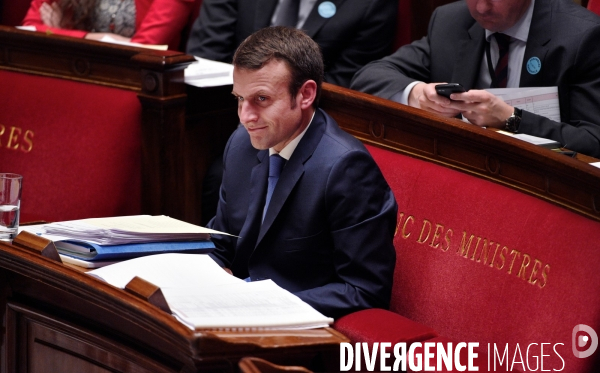 Débat sur le projet de la loi Macron