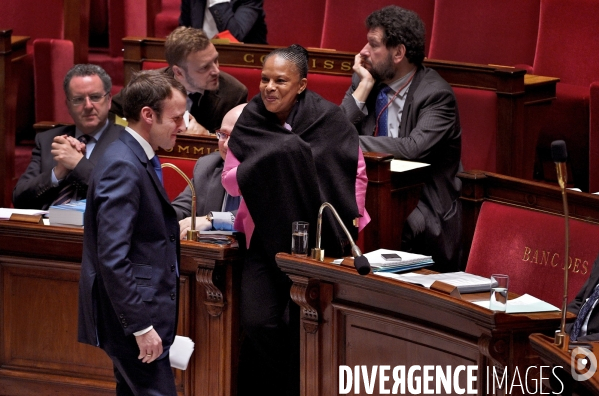 Débat sur le projet de la loi Macron