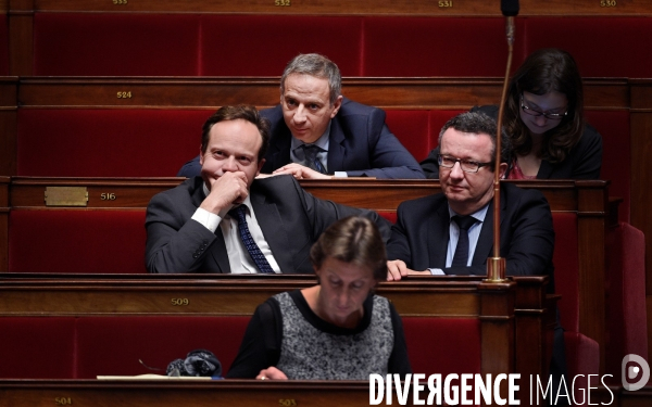 Débat sur le projet de la loi Macron