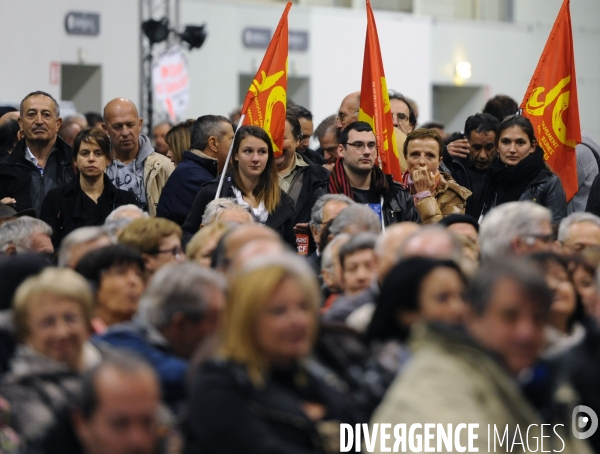 Meeting de pierre laurent