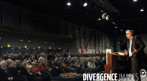 Meeting de pierre laurent