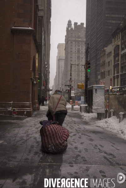 New York sous la neige