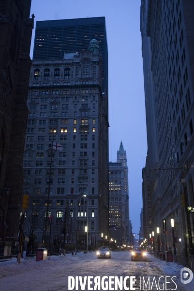 New York sous la neige