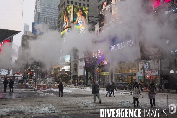 New York sous la neige