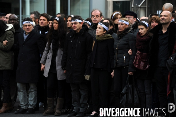 Grande marche du 11 janvier contre les attentats terroristes.