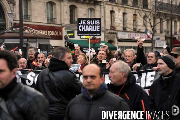 Grande marche du 11 janvier contre les attentats terroristes.