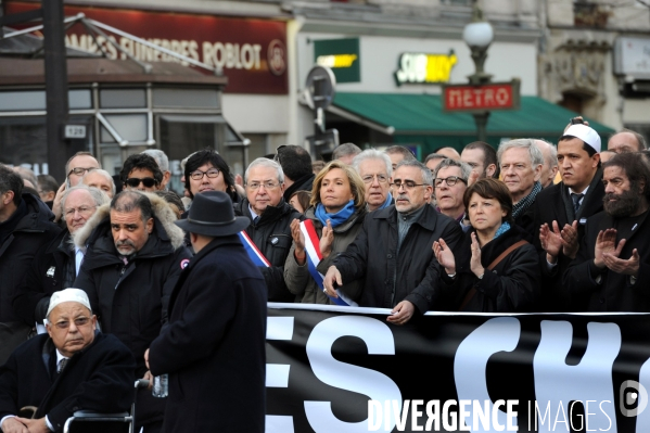 Grande marche du 11 janvier contre les attentats terroristes.