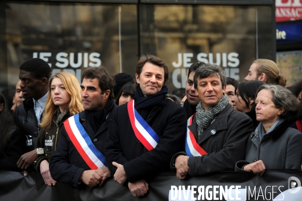 Grande marche du 11 janvier contre les attentats terroristes.