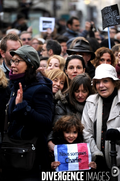 Grande marche du 11 janvier contre les attentats terroristes.