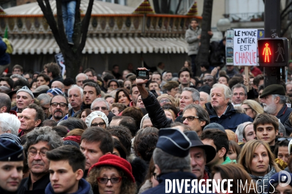 Grande marche du 11 janvier contre les attentats terroristes.