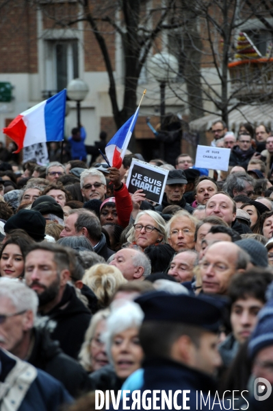 Grande marche du 11 janvier contre les attentats terroristes.