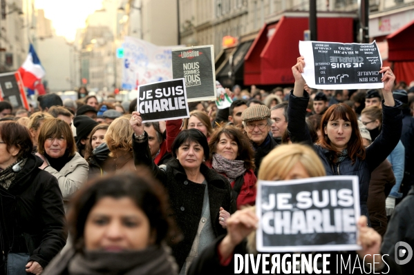 Grande marche du 11 janvier contre les attentats terroristes.