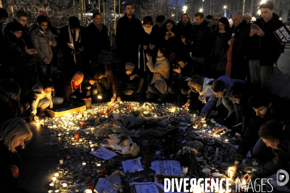 Grande marche du 11 janvier contre les attentats terroristes.