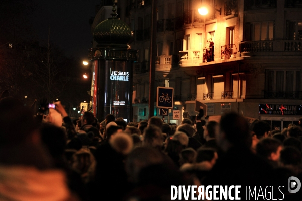 Grande marche du 11 janvier contre les attentats terroristes.