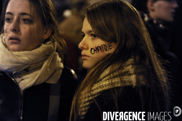 Grande marche du 11 janvier contre les attentats terroristes.